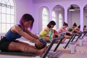 Vloé Pilates Blog - pilates y bici2